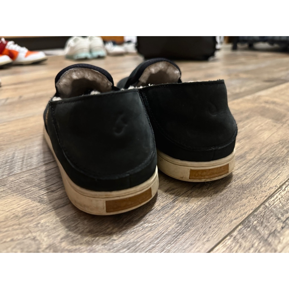Olukai Pehuea Heu Women’s Shoes Waterproof Nubuck Leather Fuzzy $129.95 Size 6 - Picture 5 of 8